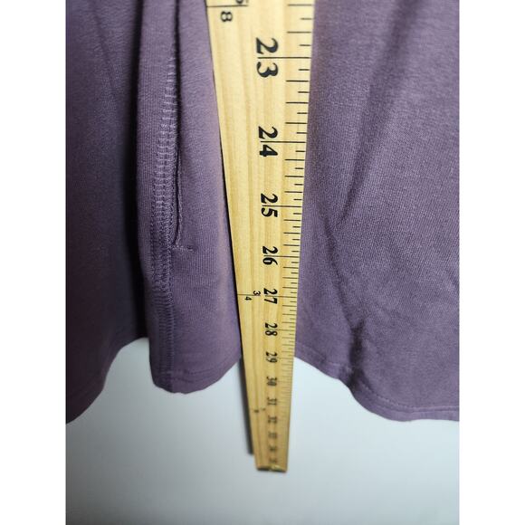Soft Surroundings Cristobal Tunic sz XL bamboo kangaroo pocket purple cozy soft - Picture 10 of 10